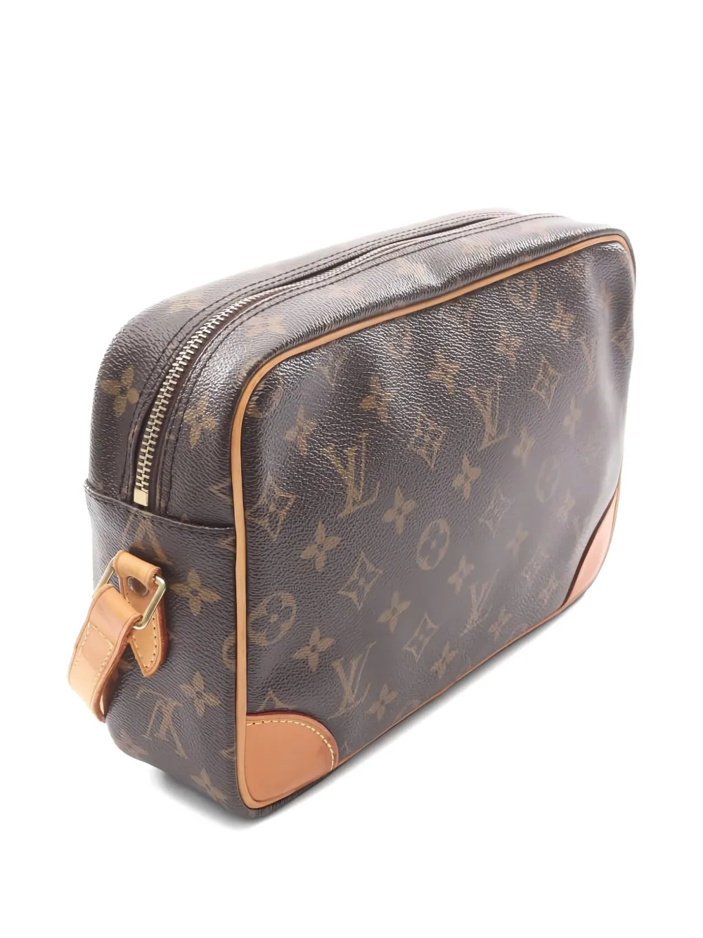 Pre-owned Louis Vuitton 2006 Trocadero 27 Monogram-pattern Shoulder Bag In Brown