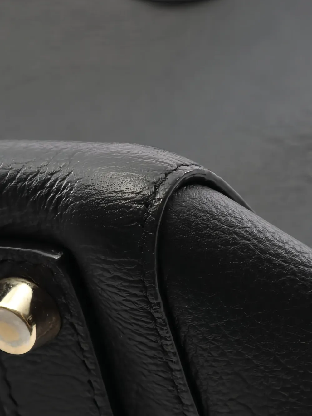 Pre-owned Dior 2000s Open Bar Leather Tote Bag In Black