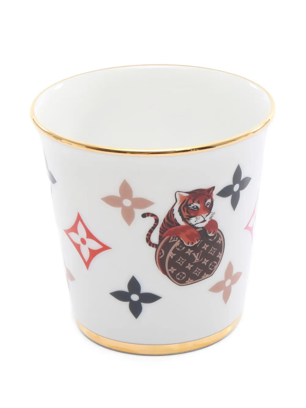 Louis Vuitton Pre-Owned 2010s monogram cups (set of four) | Men | Image 2