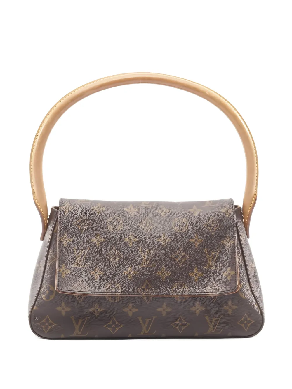 Louis Vuitton Pre-Owned 2001 ルーピング モノグラム ハンドバッグ - ブラウン Louis Vuitton Pre-Owned 2001 ルーピング モノグラム ハンドバッグ - ブラウン