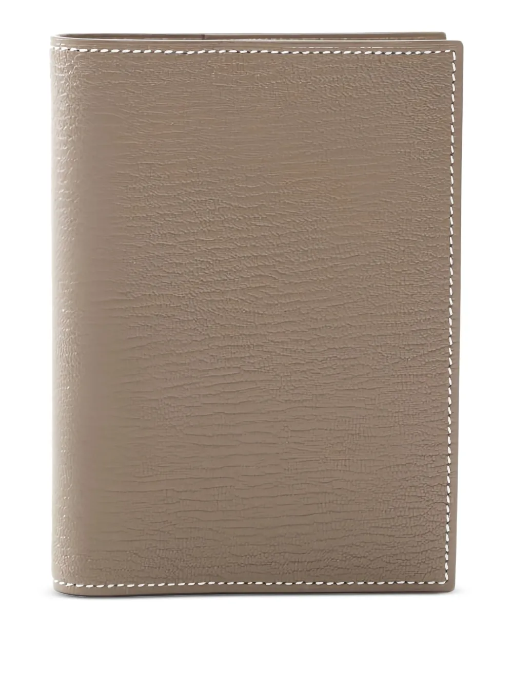 Hermès Pre-Owned protège-carnet à coutures contrastantes (2023) | tons neutres | Image 1