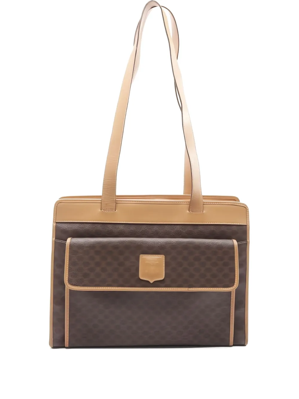 Celine Pre-Owned Borsa a spalla Macadam anni 2000 - Marrone