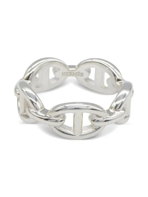 Hermès Pre-Owned 2020s Chaine D'Ancre ring