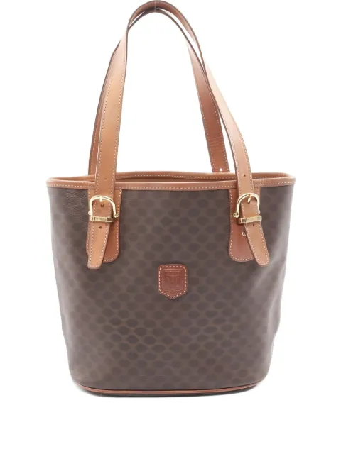 Celine Pre-Owned sac porté épaule Macadam en cuir (années 2000)