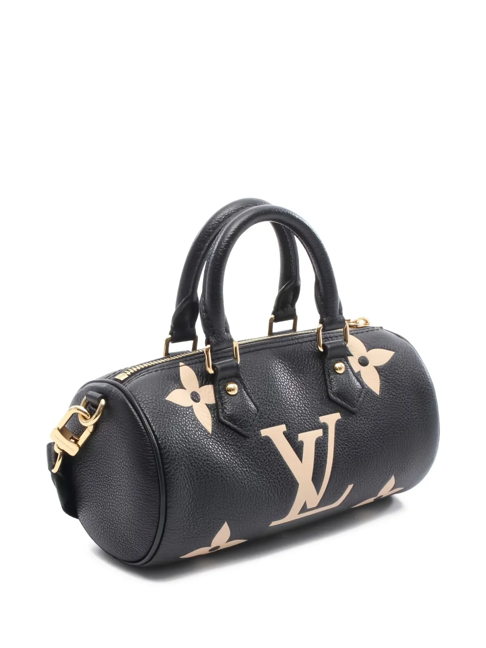 Pre-owned Louis Vuitton 2021s Papillon Bb Tote Bag In Black
