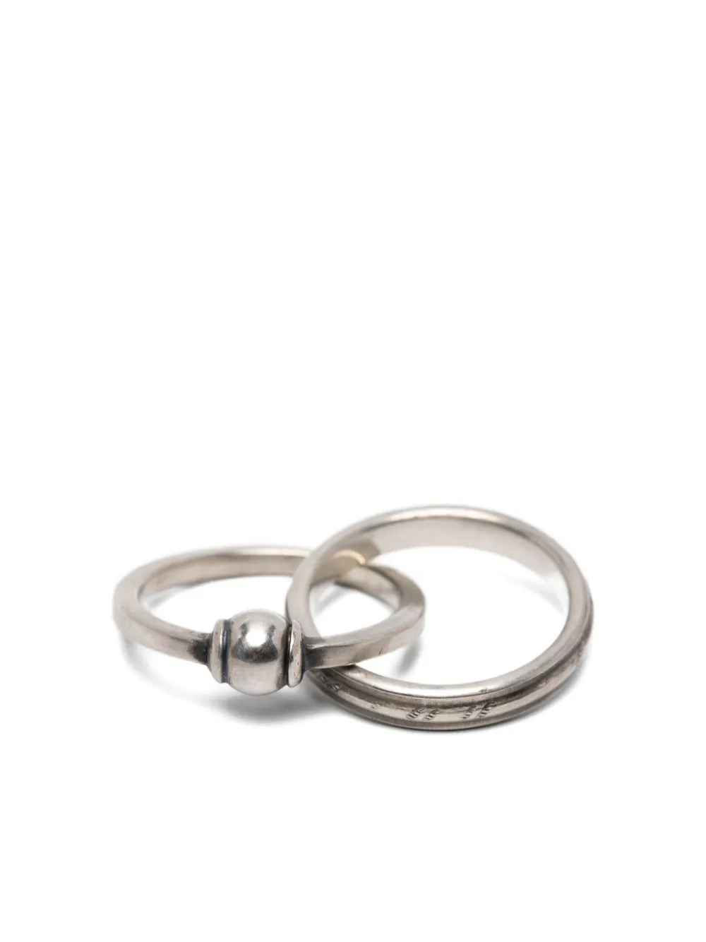 WERKSTATT:MÜNCHEN anillo con detalle de perla | Hombre | Image 2
