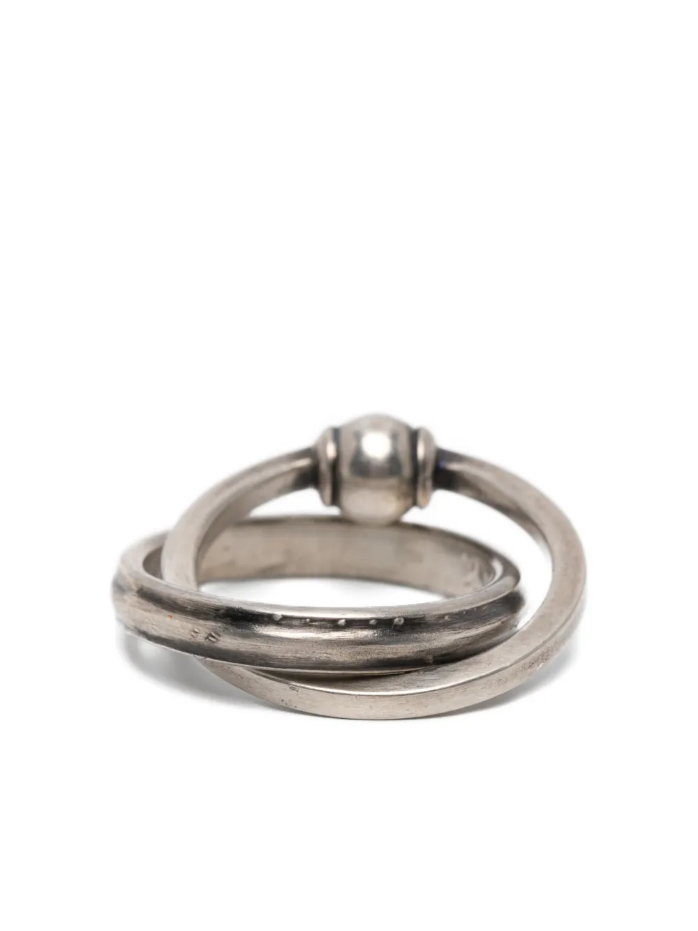  Werkstatt:münchen Pearl-detail Ring - Silver 