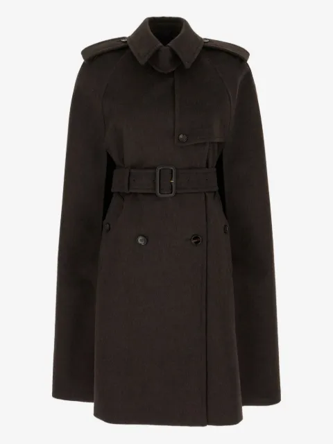 Burberry cashmere Belmont trench cape