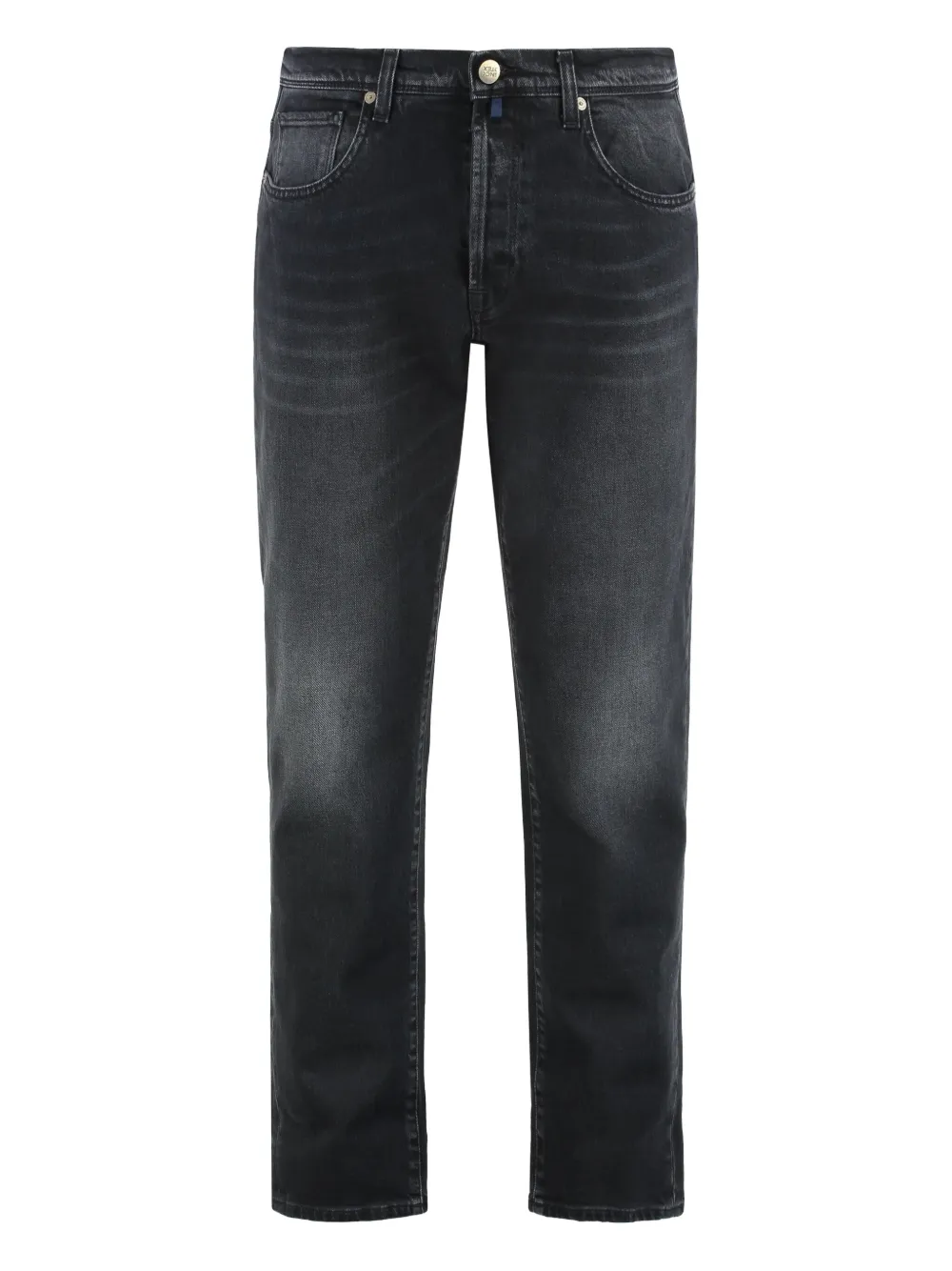 Incotex Jeans con design a cinque tasche - Grigio