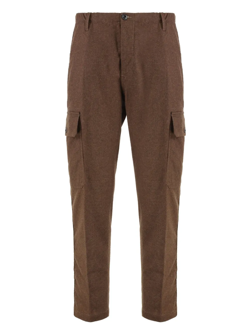 Slowear Pants Made Of Wool Blend In Brown
