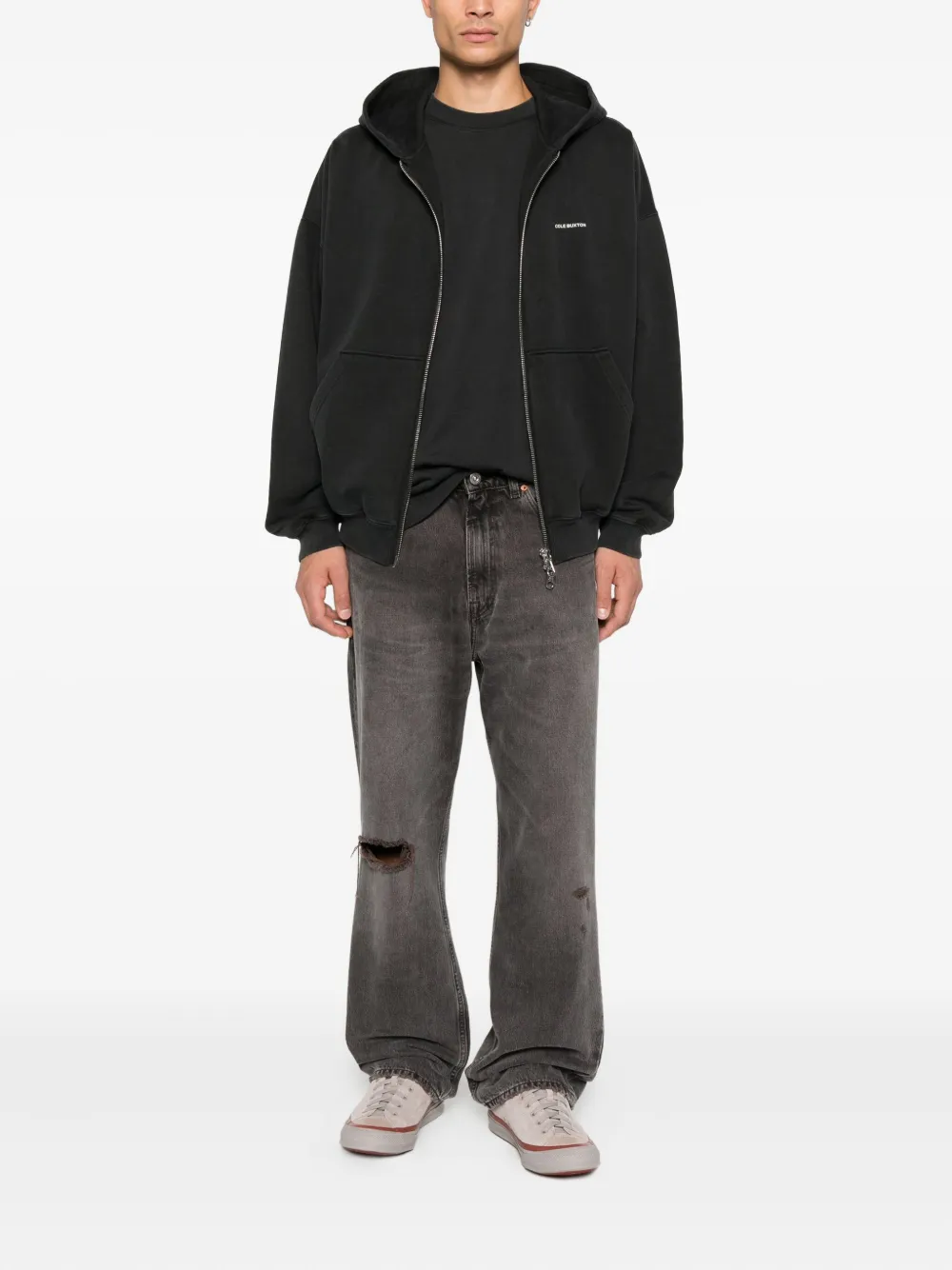 COLE BUXTON suéter tejido con capucha y cierre | Hoodies | Image 2