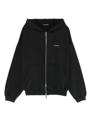 AMIRI ジップアップ パーカー | ブラック | FARFETCH JP