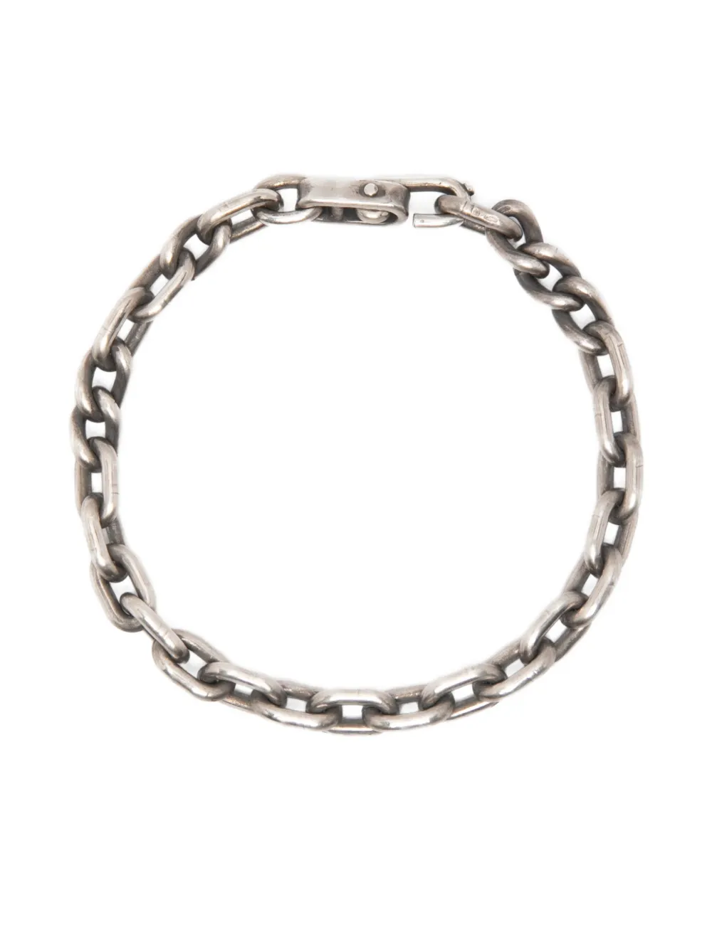 WERKSTATT:MÜNCHEN pulsera de cadena con ancla | plateado | Image 1