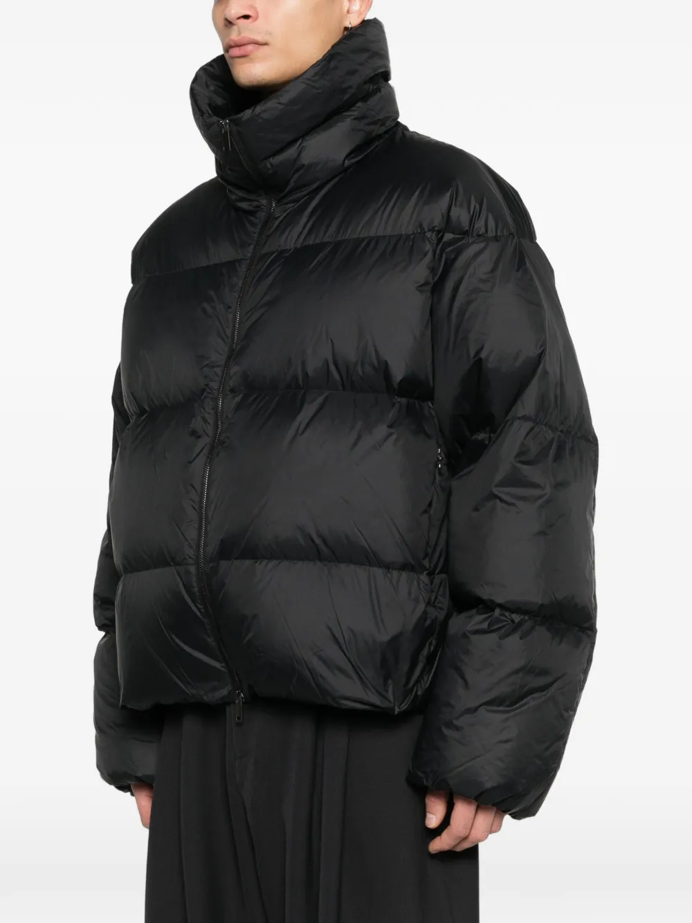  Studio Nicholson Massey Zip Puffer Jacket - Black 
