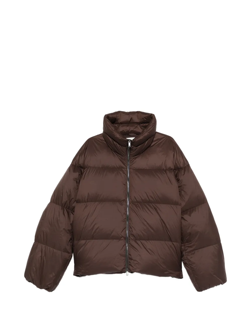 Studio Nicholson Massey funnel neck jacket - Marrone