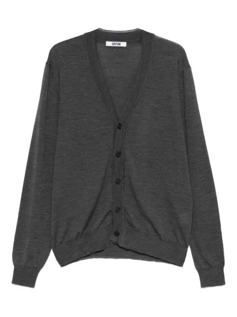 Grifoni buttoned V-neck cardigan