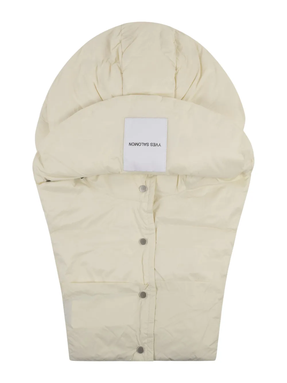 Yves Salomon gewatteerde hoed Beige