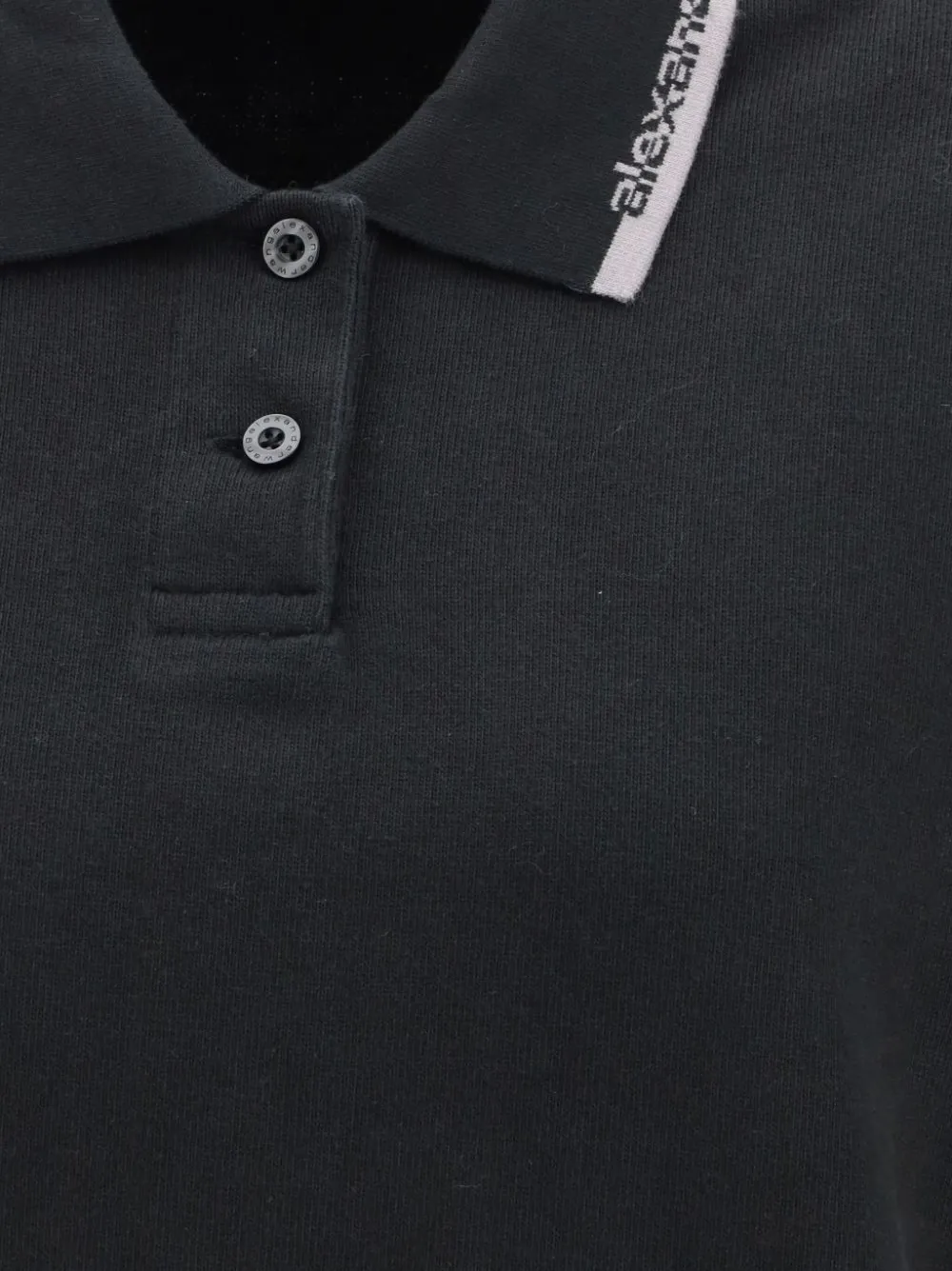 Polo-Collar Mini Dress