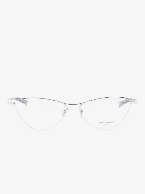 Saint Laurent Eyewear triangular-frame glasses