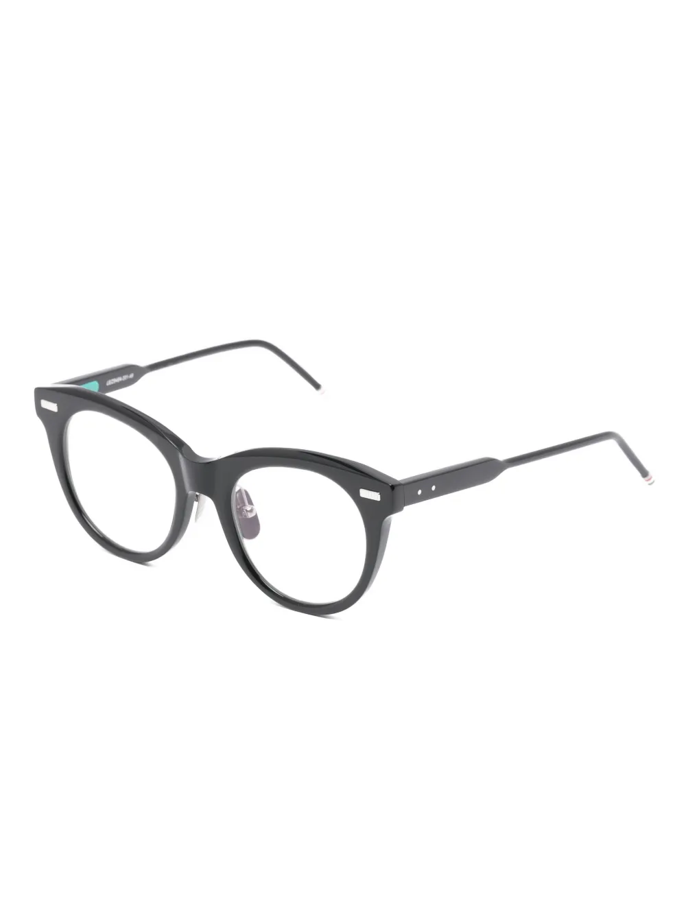 Thom Browne Eyewear Round Frame Glasses | Men | Image 2