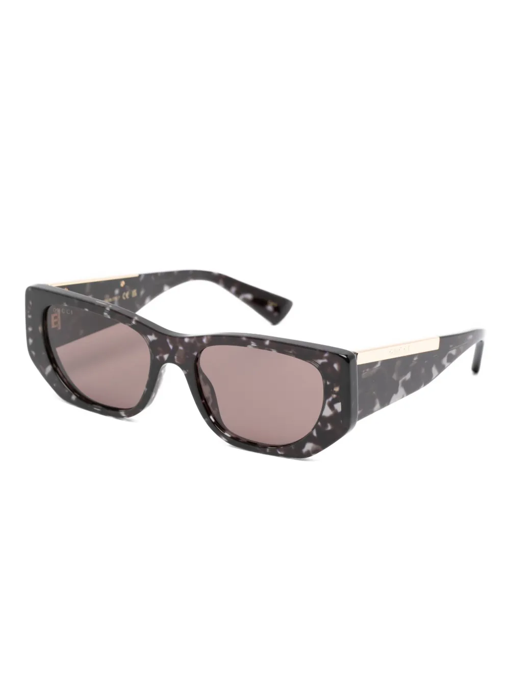 Gucci Eyewear cat-eye sunglasses - Zwart