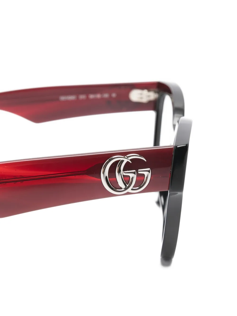 Gucci Eyewear Bril met cat-eye montuur Zwart