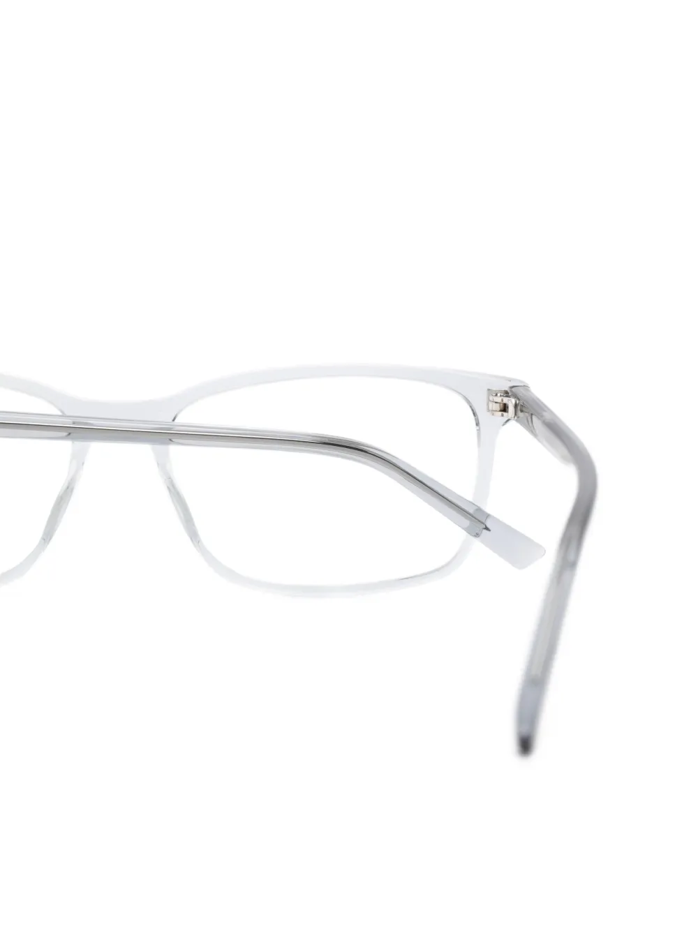 Gucci Eyewear Bril met rechthoekig montuur Beige