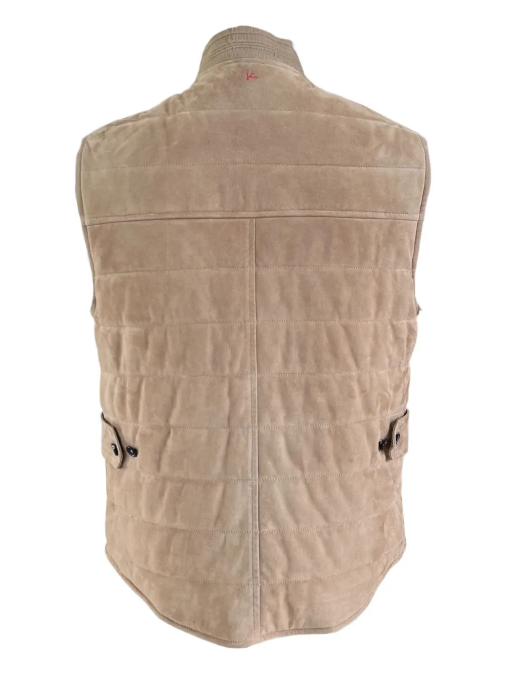 Isaia gilet matelassé en daim | Gilets & vestons | Image 2