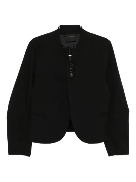 TEAM WANG design stand-collar blazer