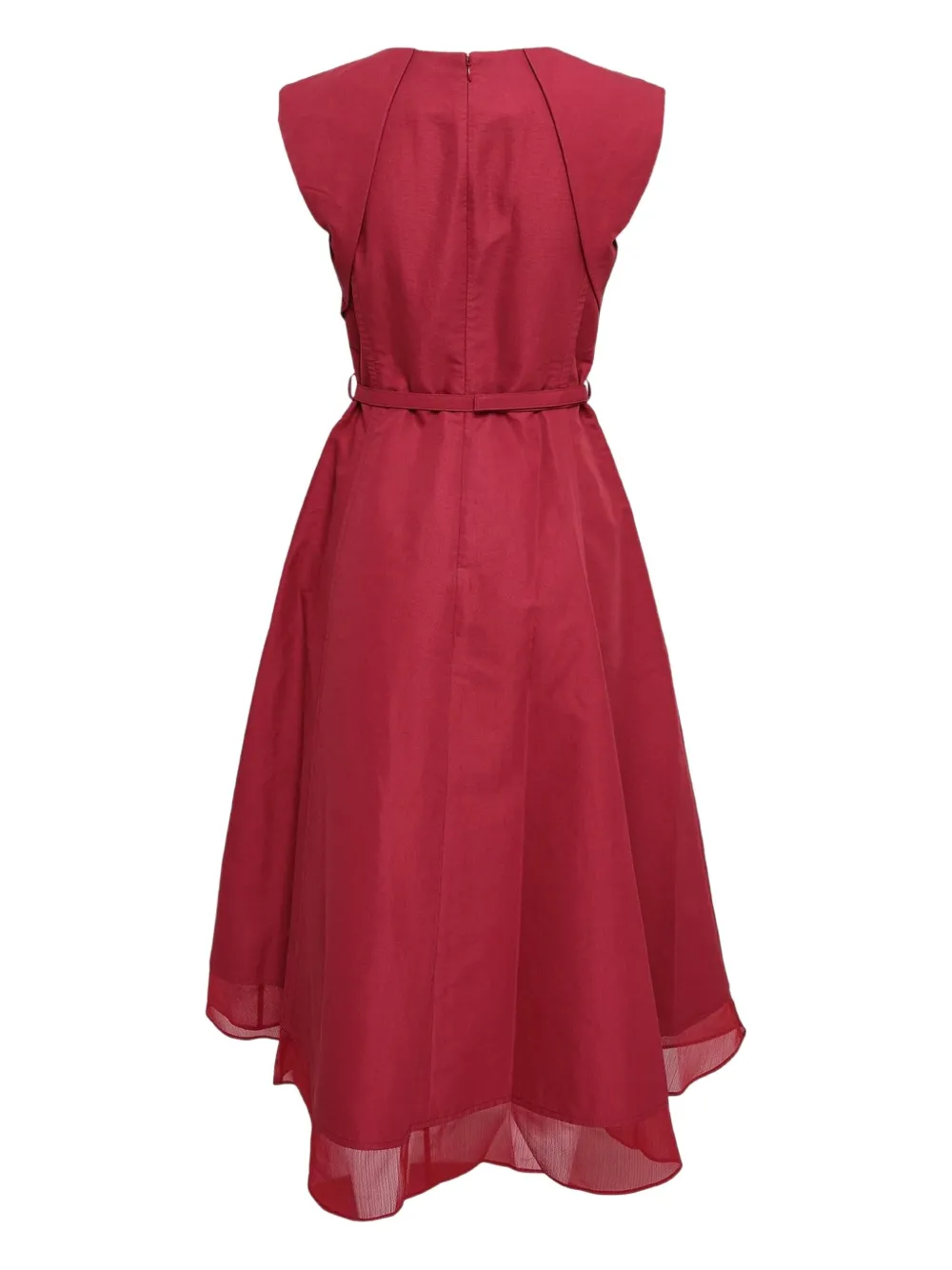 3.1 Phillip Lim Bow Belted Midi Dress In Red