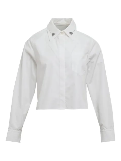 3.1 Phillip Lim top con detalles en el cuello