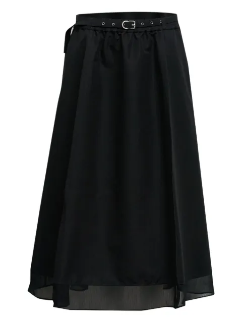 3.1 Phillip Lim jupe mi-longue à taille ceinturée