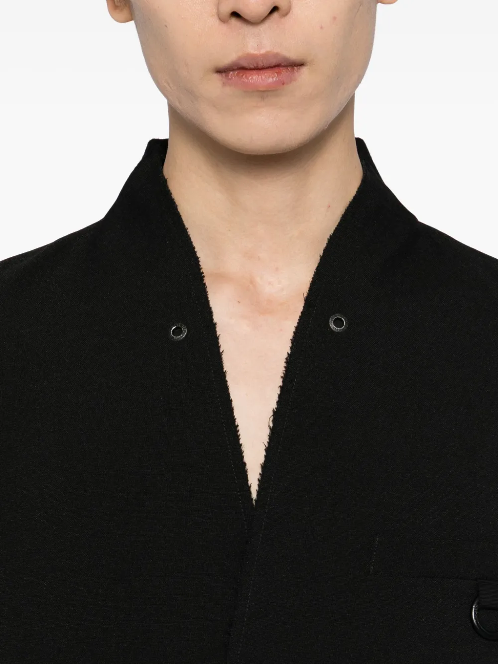 TEAM WANG design Oversized blazer Zwart