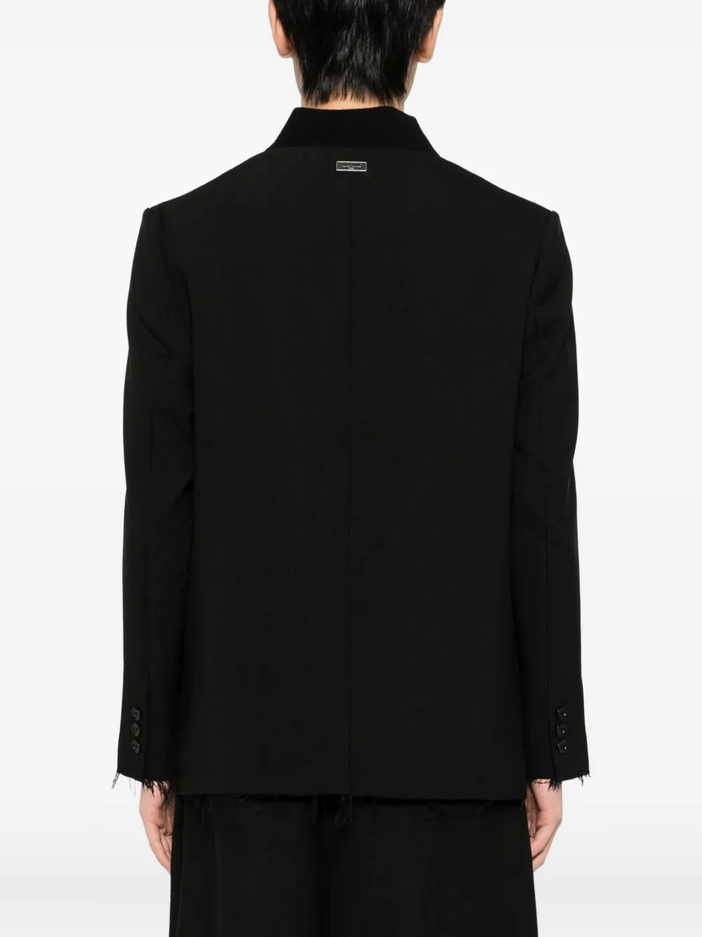 TEAM WANG design Oversized blazer Zwart