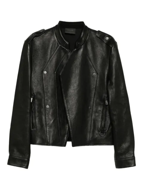 TEAM WANG design ロゴ レザージャケット