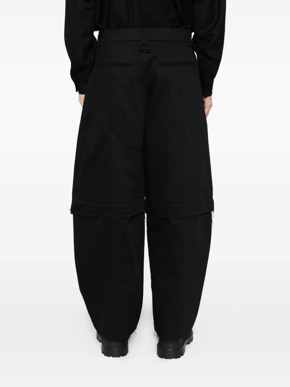 TEAM WANG design Afneembare broek Zwart