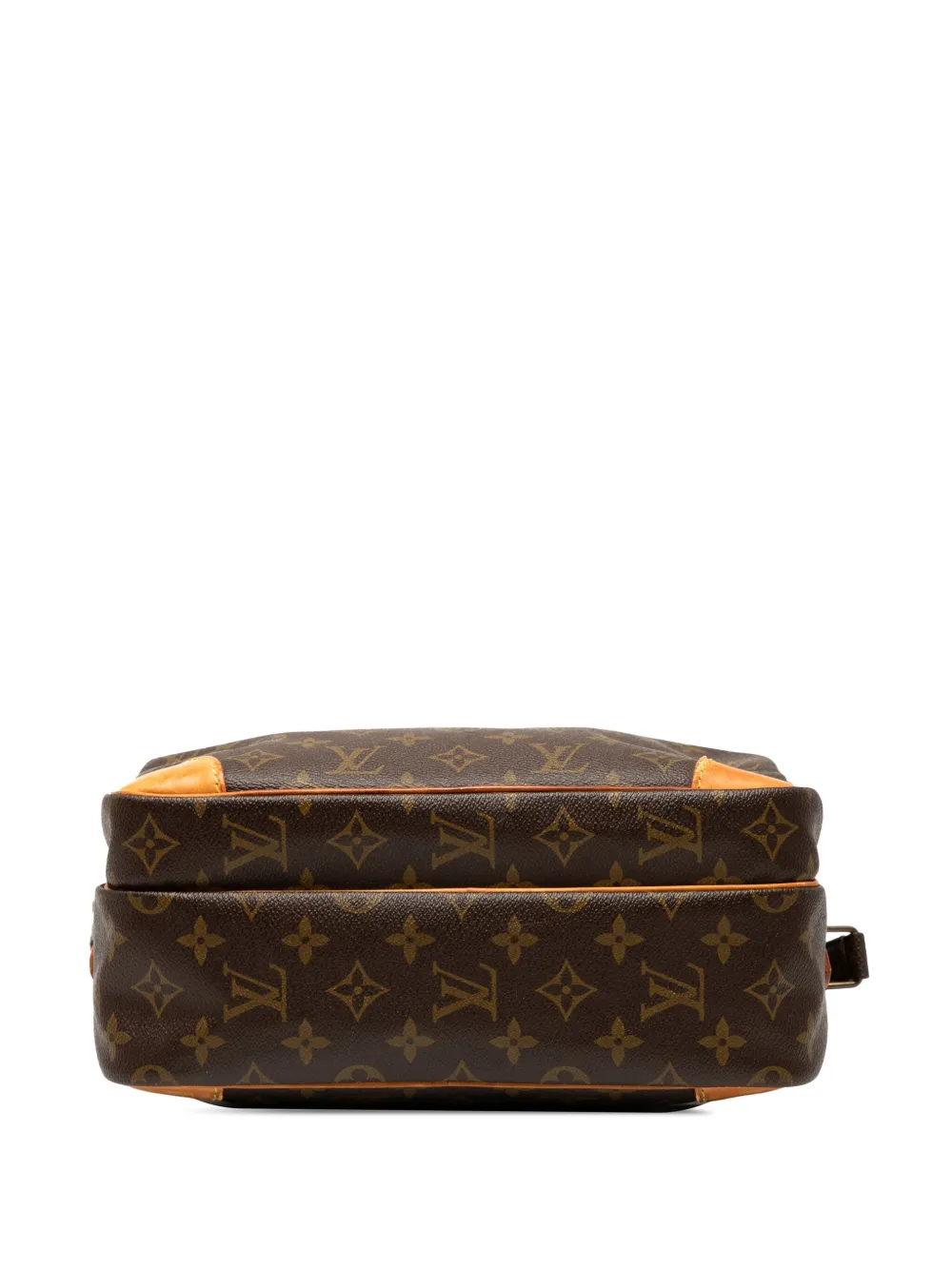 Pre-owned Louis Vuitton 1988 Monogram Nil Crossbody Bag In Brown