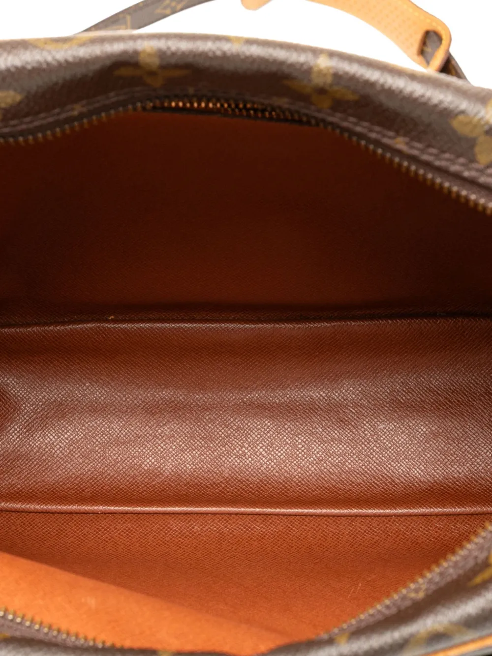 Pre-owned Louis Vuitton 1988 Monogram Nil Crossbody Bag In Brown