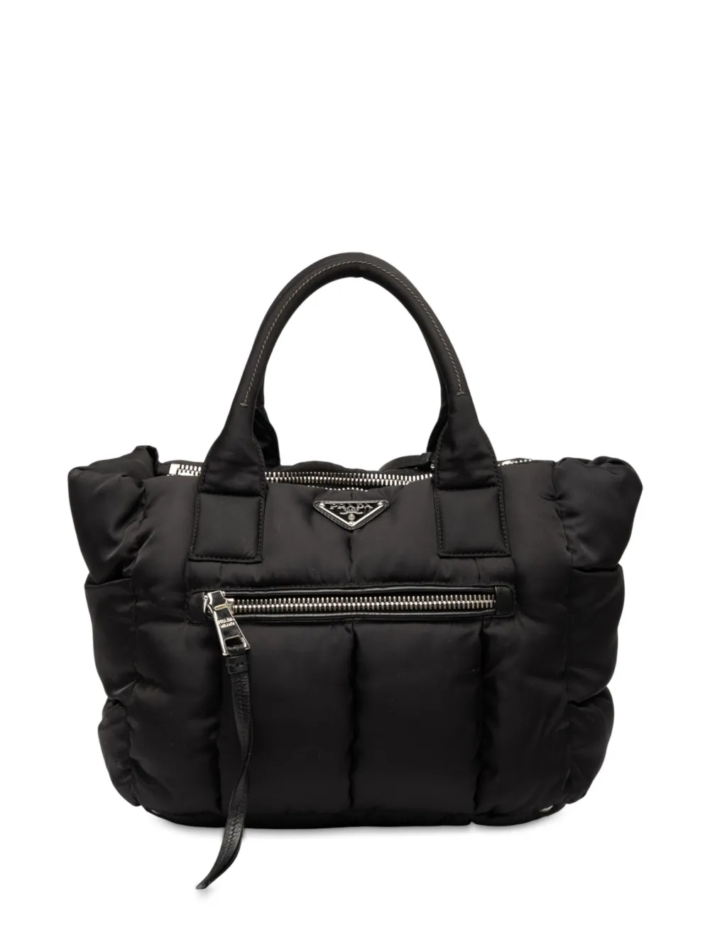 Prada Pre-Owned 2013-2025 Tessuto Bomber satchel | negro | Image 1