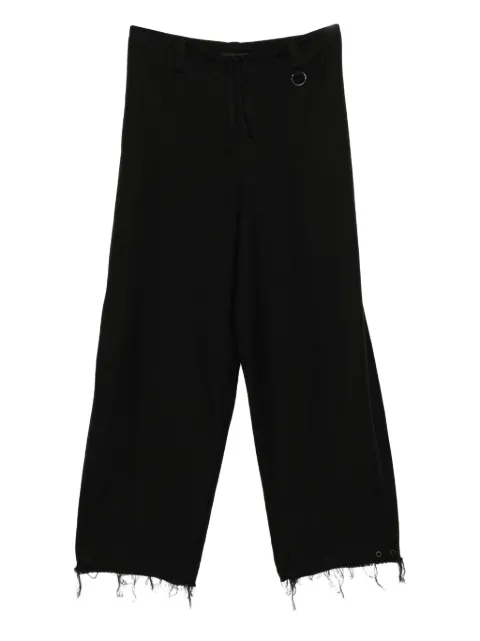 TEAM WANG design draped trousers