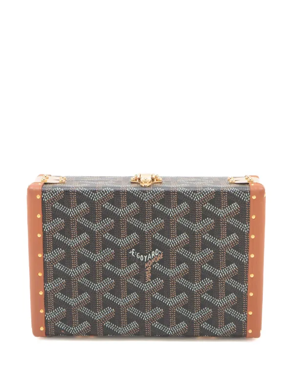 Goyard Pre-Owned 2000-2025 Goyardine Minaudiere Trunk Bag