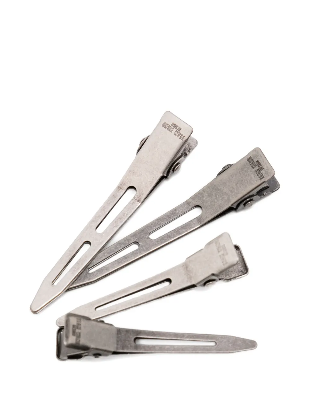 Team Wang Design Metal Hair Clip In Silver