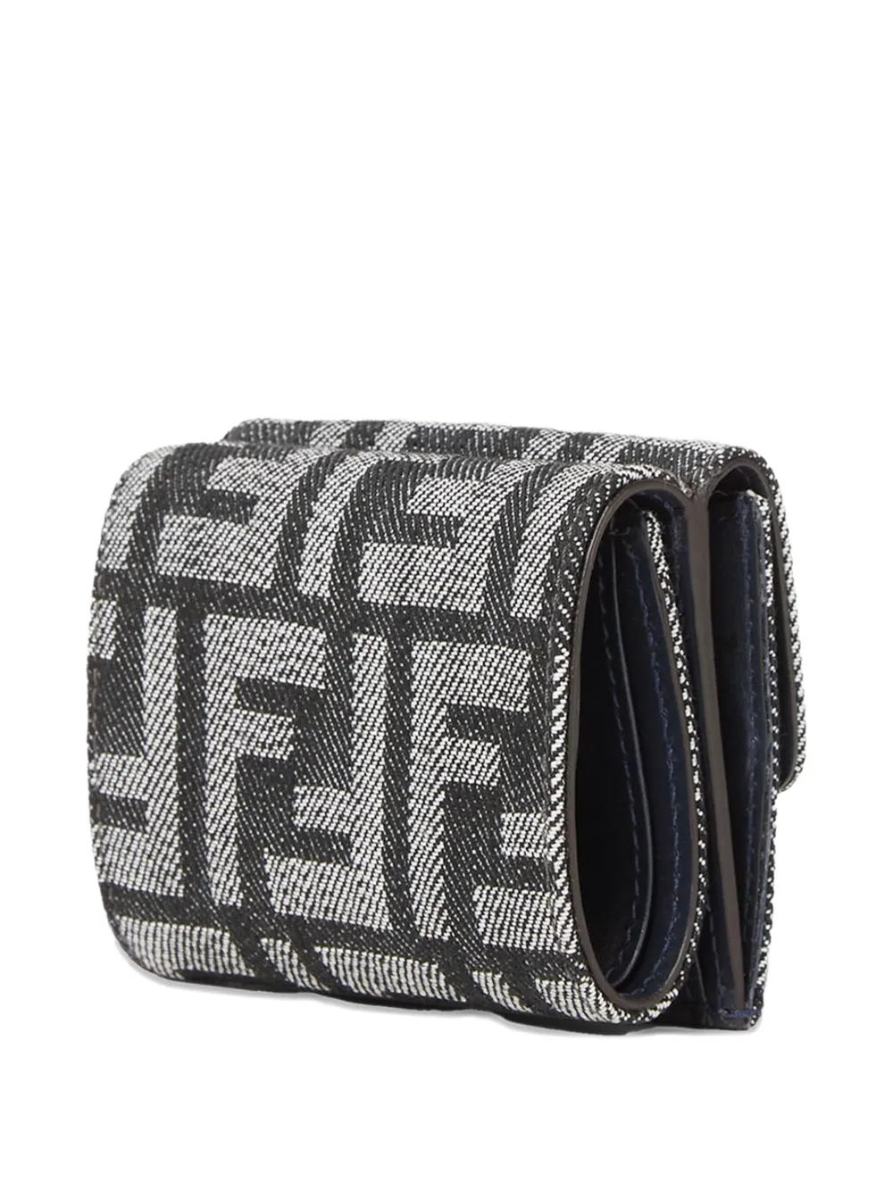 FENDI Baguette Micro tri-fold wallet - Grijs