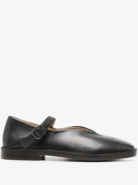 LEMAIRE leather flat pumps 