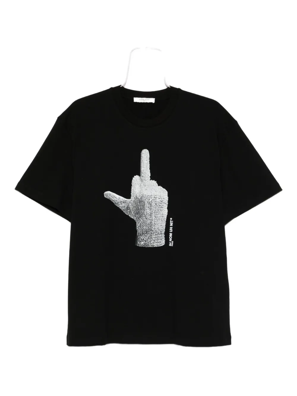 Ih Nom Uh Nit playera con motivo gráfico | negro | Image 1