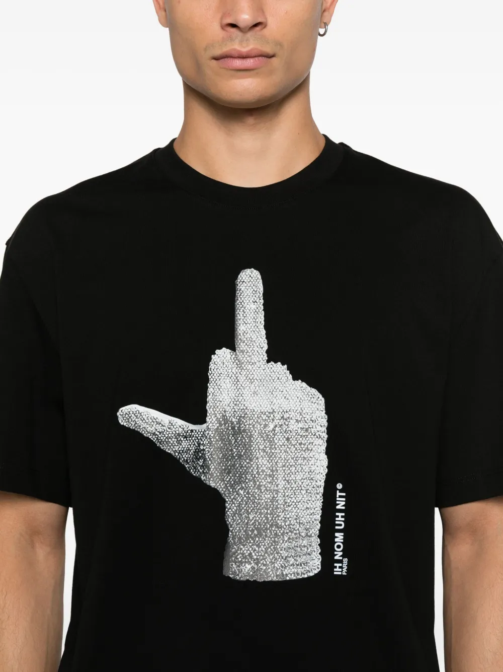 Ih Nom Uh Nit T-shirt met grafische print Zwart