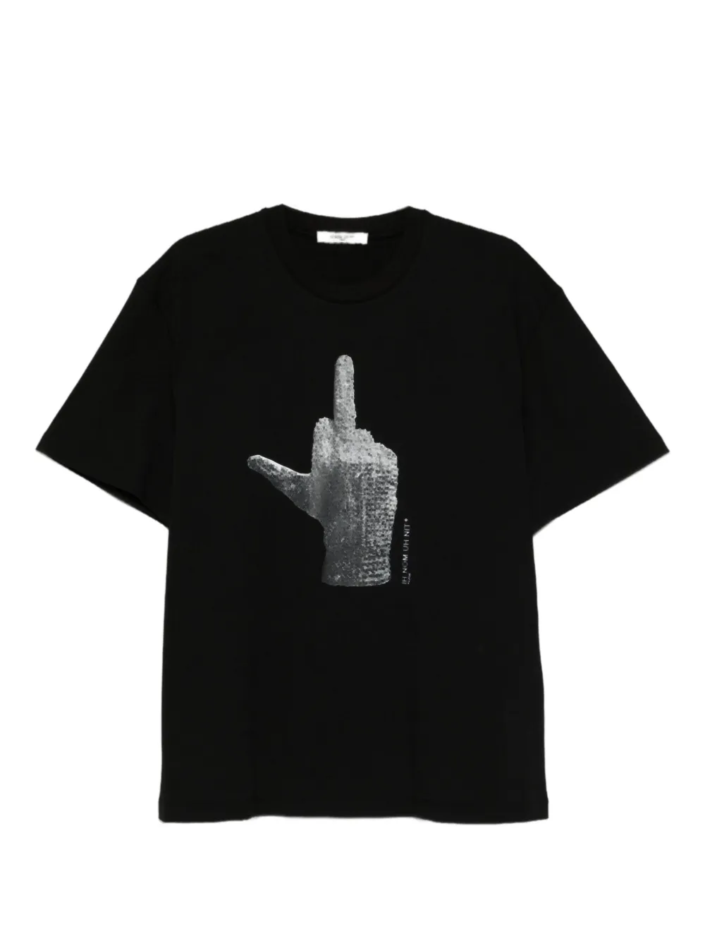 Ih Nom Uh Nit playera con motivo gráfico | negro | Image 1