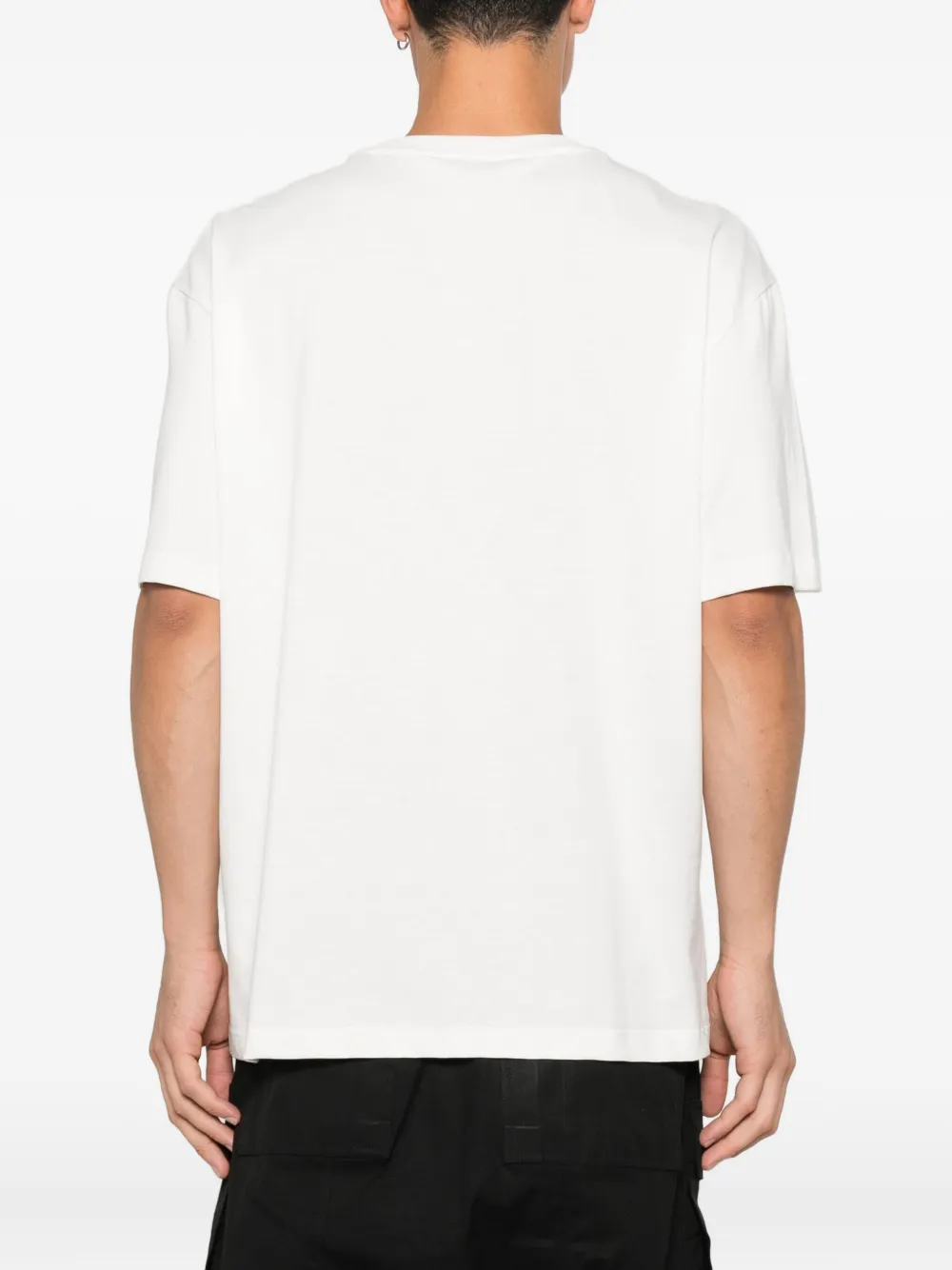 Ih Nom Uh Nit Round-neck T-shirt In White