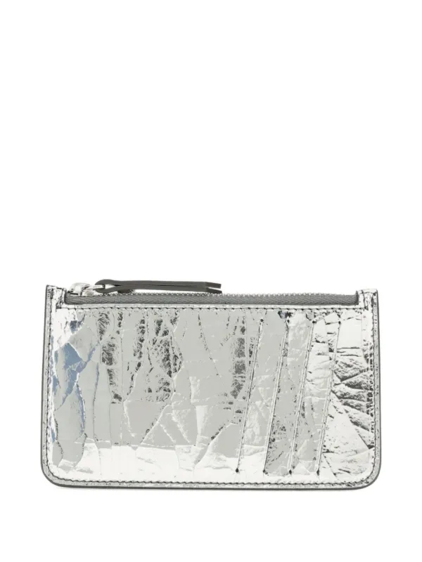 Maison Margiela テクスチャード カードケース | シルバートーン