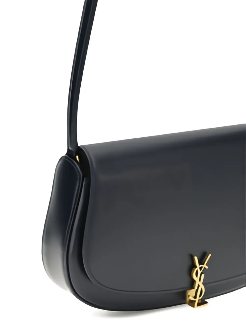 Saint Laurent Voltaire Mini Leather Shoulder Bag In Blue